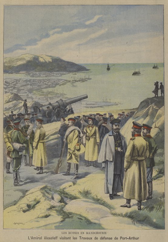 Rus Amiral Yevgeni Alekseyev, Rus-Japon Savaşı arifesinde Port Arthur, Mançurya