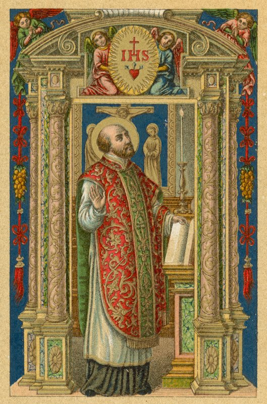 S Ignatius De Loyola by French School