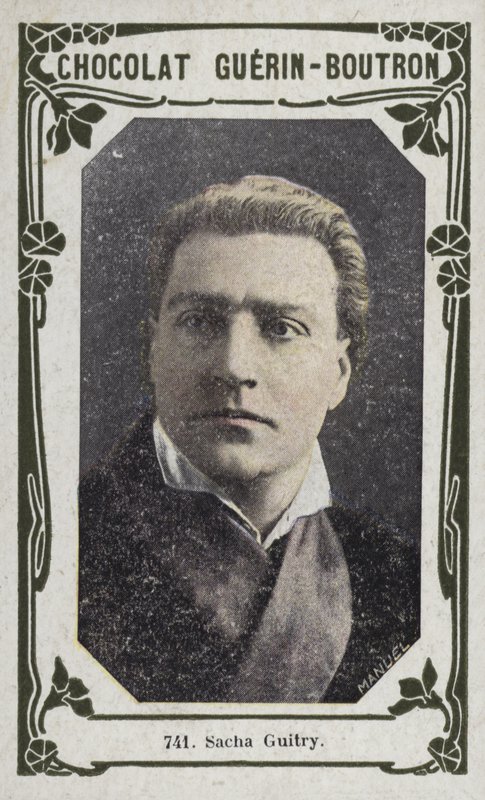 Sacha Guitry (renkli fotoğraf) by French School