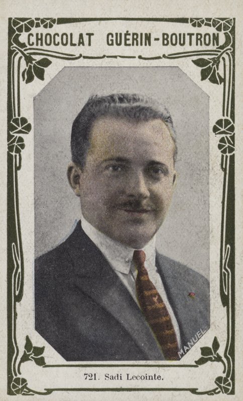 Sadi Lecointe (renkli fotoğraf) by French School