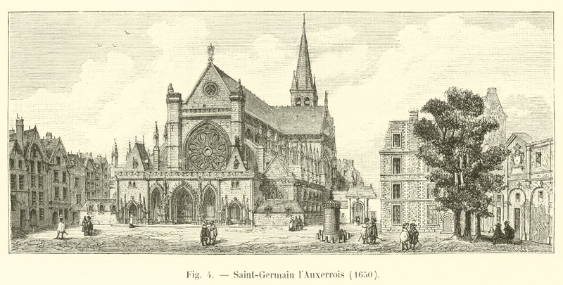 Saint-Germain lAuxerrois, 1650 by French School