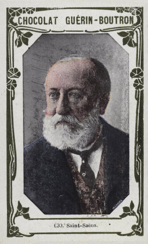 Saint-Saens (renkli fotoğraf) by French School