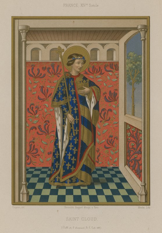 Saint Clodoald, Orleans Kralı Chlodomer