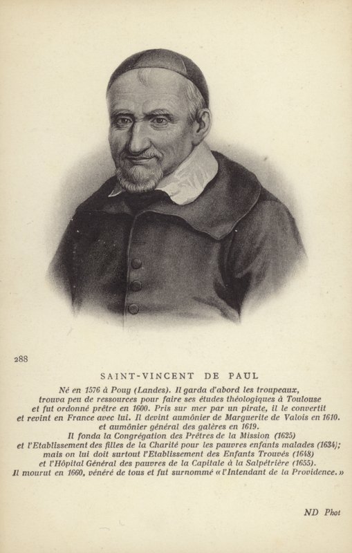 Saint Vincent de Paul by French School