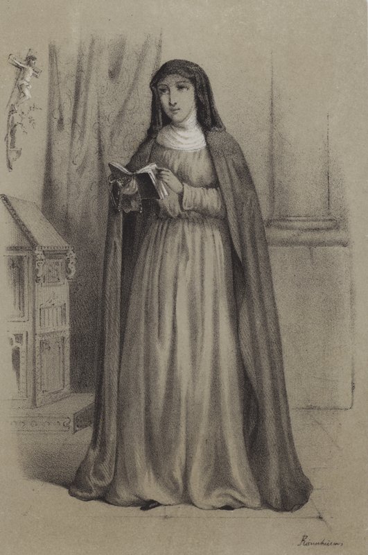 Sienalı Aziz Catherine by French School