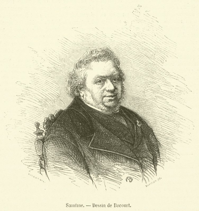 Saintine (gravür) by French School
