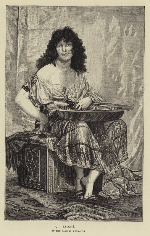 Salome (gravür) by French School