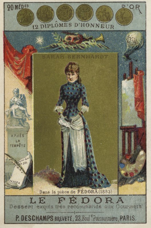 Sarah Bernhardt, Fransız aktris by French School