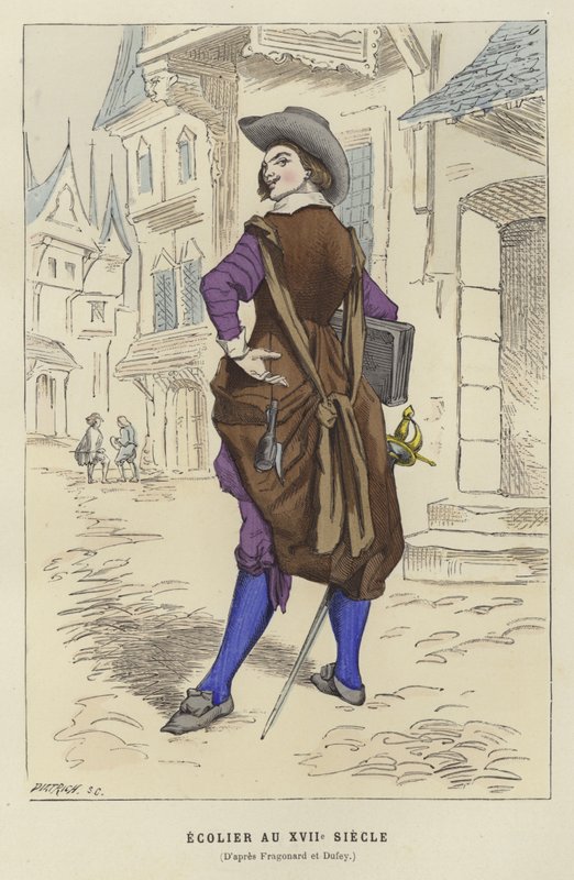 Bilgin, 17. Yüzyıl by French School