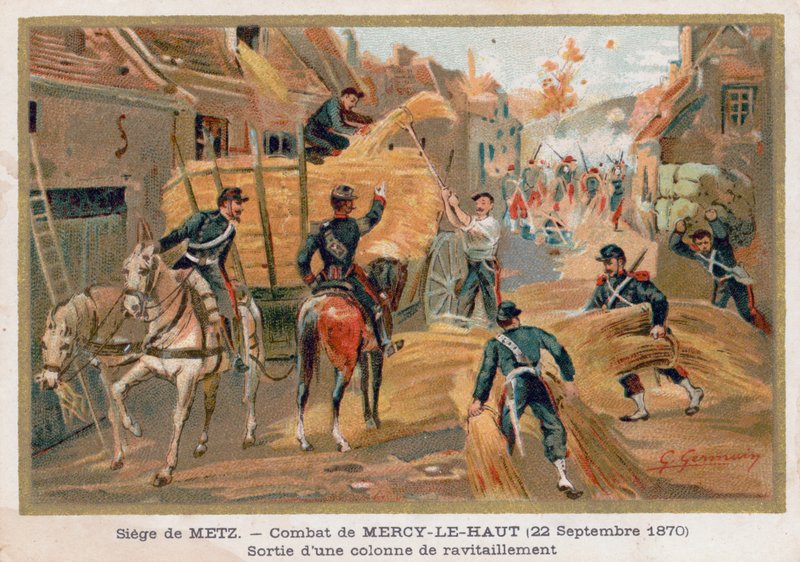 Metz Kuşatması, Mercy-Le-Haut by French School