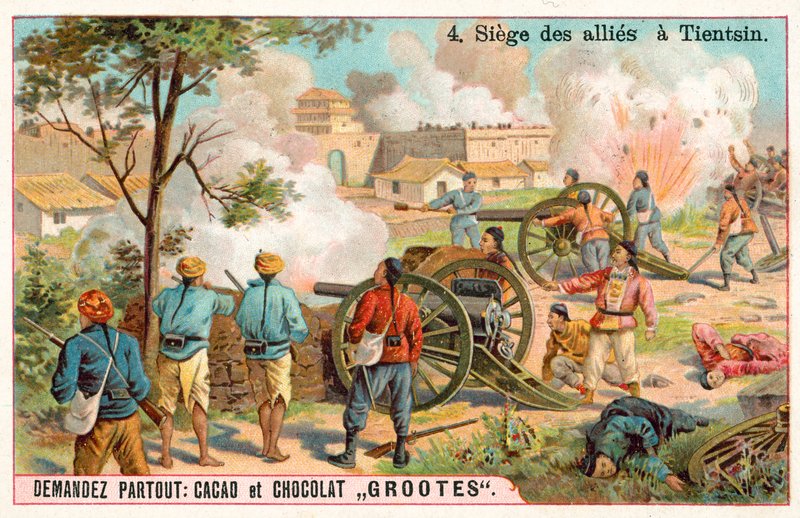 Tientsin Kuşatması, Boxer İsyanı, Çin by French School