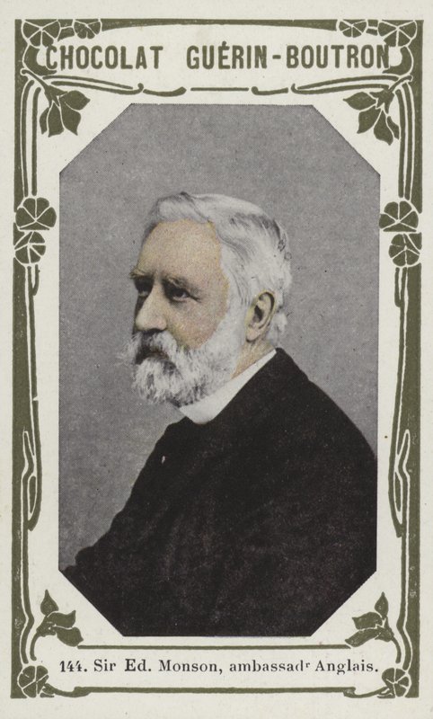 Sir Edmund Monson, İngiltere Büyükelçisi (renkli fotoğraf) by French School