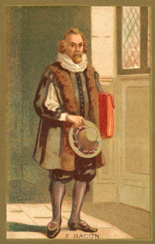 Sir Francis Bacon, İngiliz filozof ve yazar by French School