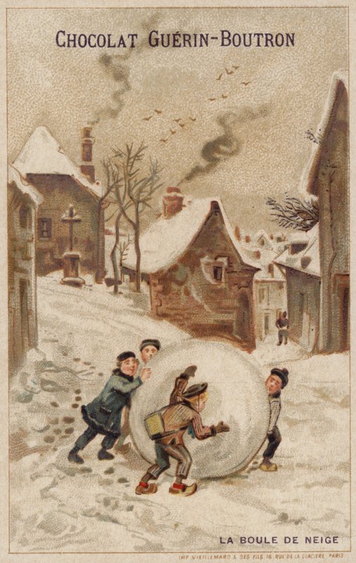 Kartopu (kromolitho) by French School