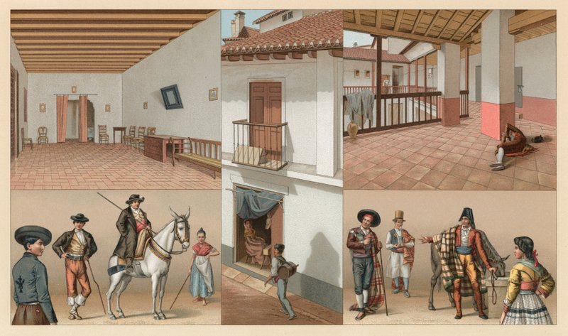 İspanya Kostüm by French School