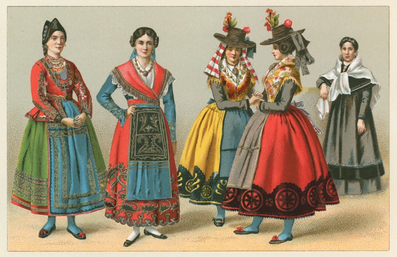 İspanya Kostüm by French School
