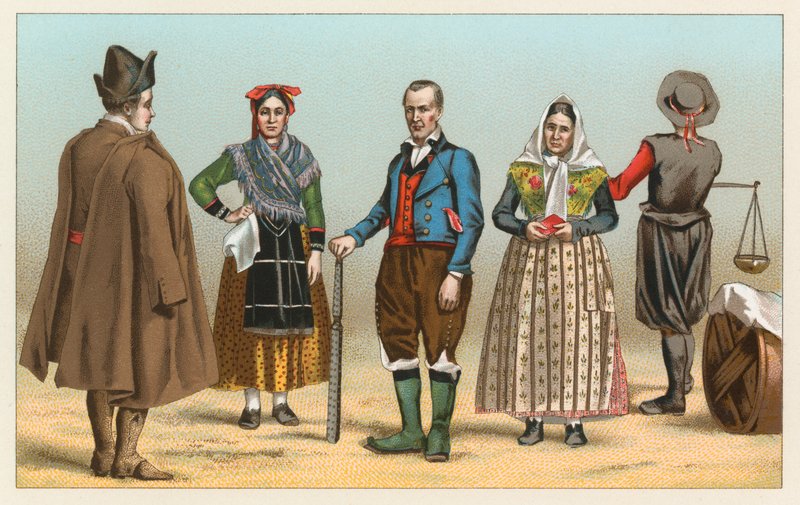 İspanya Kostüm by French School