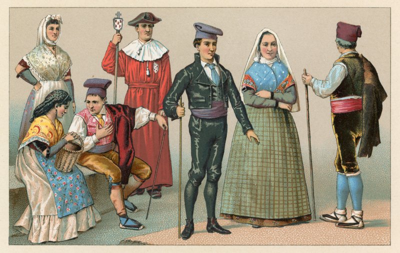 İspanya Kostüm by French School