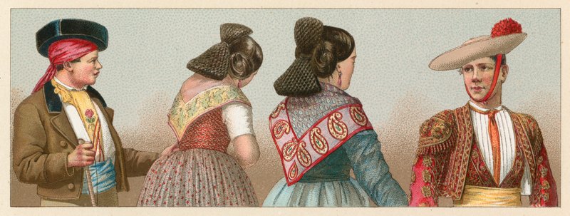İspanya Kostüm by French School