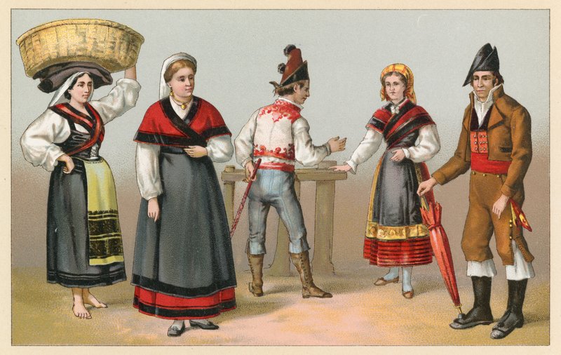 İspanya Kostüm by French School