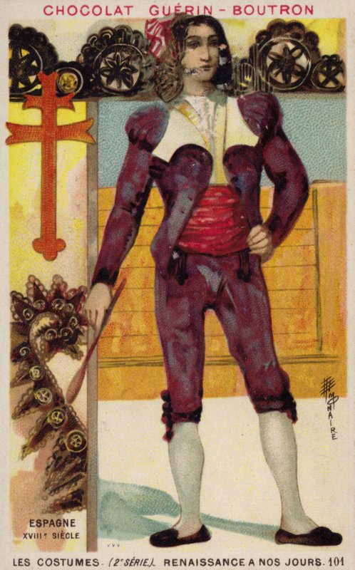 İspanyol kostümü, 18. yüzyıl by French School