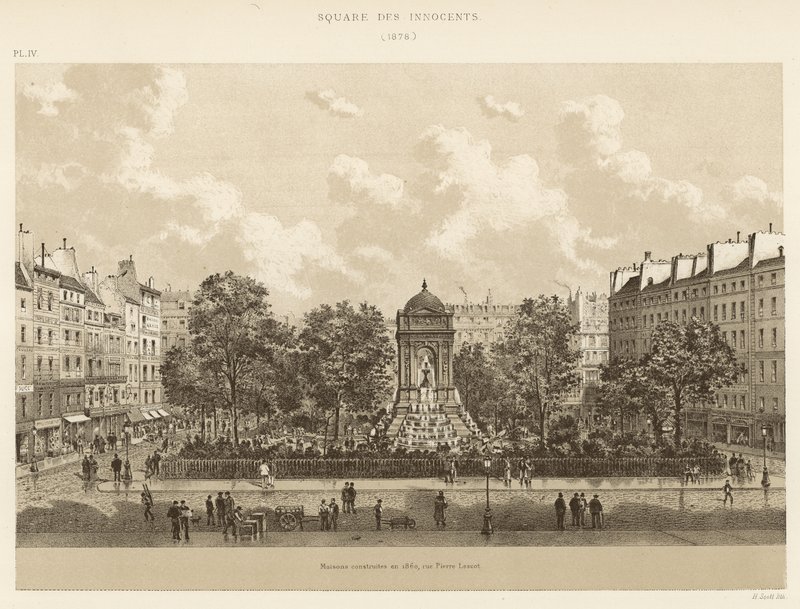 Masumlar Meydanı, 1878 by French School