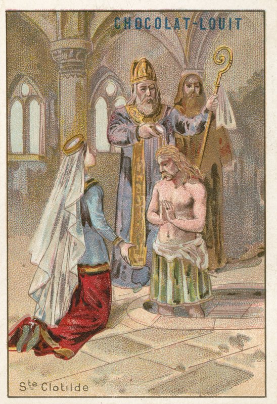 St Clotilde, Frank Kralı I. Clovis