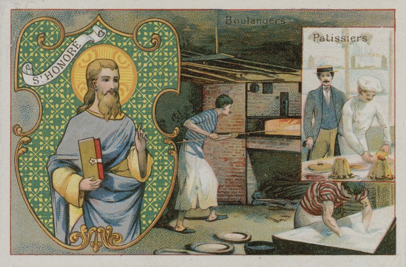 Aziz Honoratus, fırıncılar ve pastacılar by French School