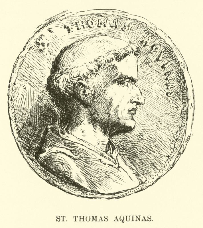Aziz Thomas Aquinas by French School