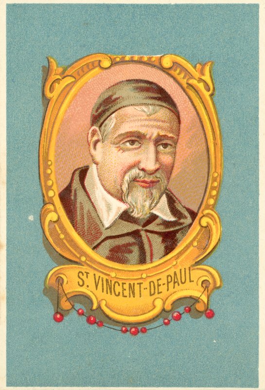 St Vincent-de-Paul (renkli taş) by French School