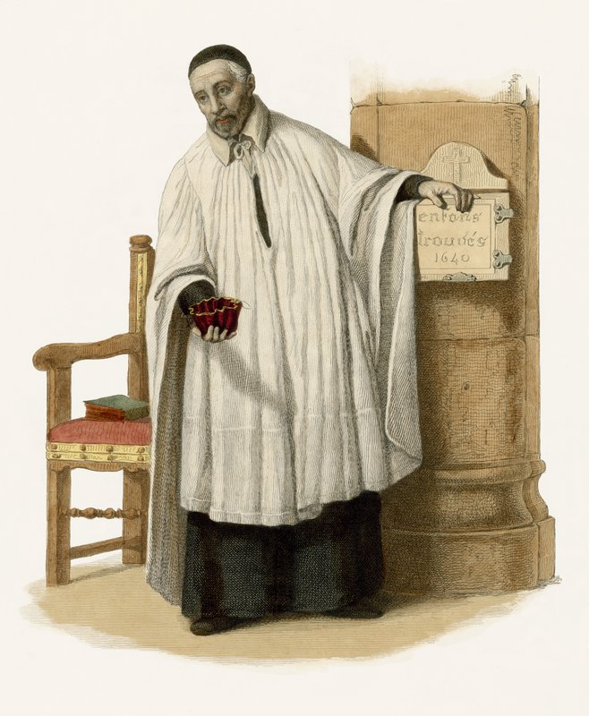 Aziz Vincent de Paule by French School