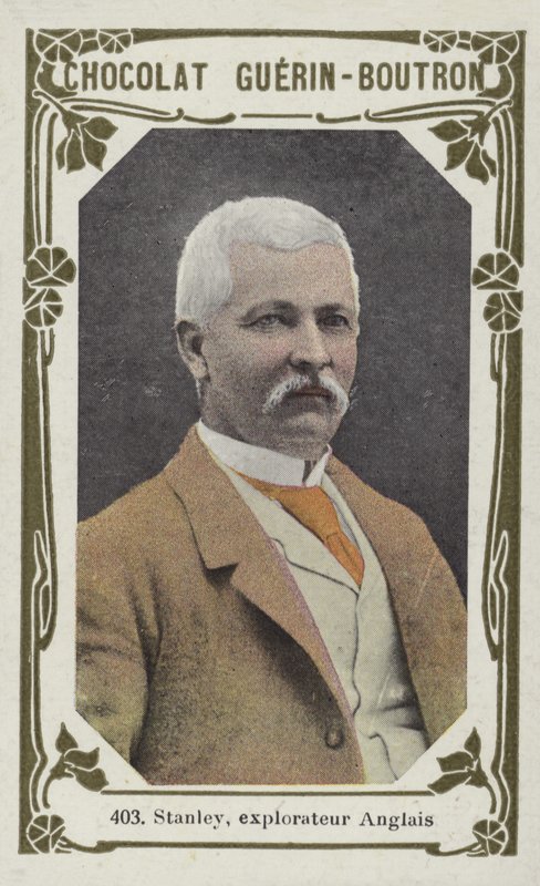 Stanley, İngiliz kaşif (renkli fotoğraf) by French School