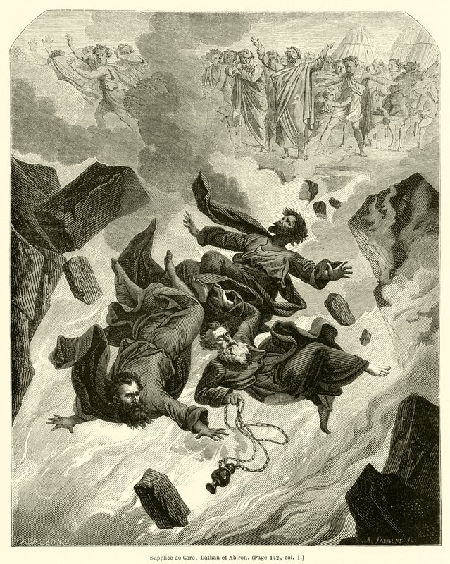 Çekirdek, Datan ve Abiron