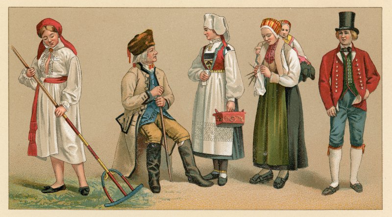 İsveç Kostümü by French School
