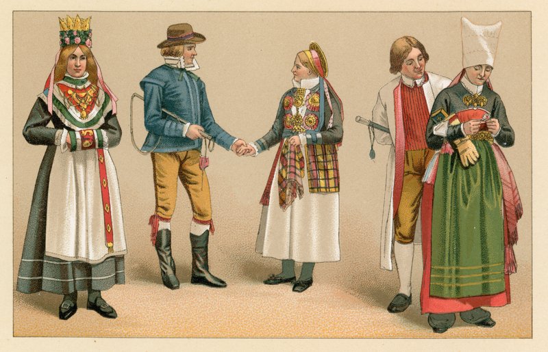 İsveç Kostümü by French School