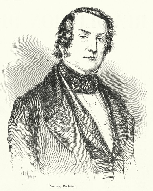 Tanneguy Duchatel, Fransız politikacı ve 1848 Fransız Şubat Devrimi