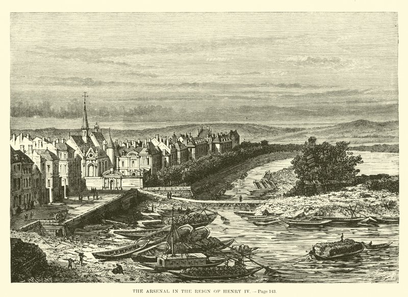 Henry IV döneminde Arsenal by French School