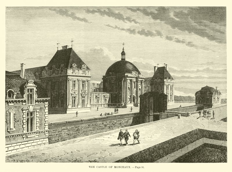 Monceaux Kalesi by French School