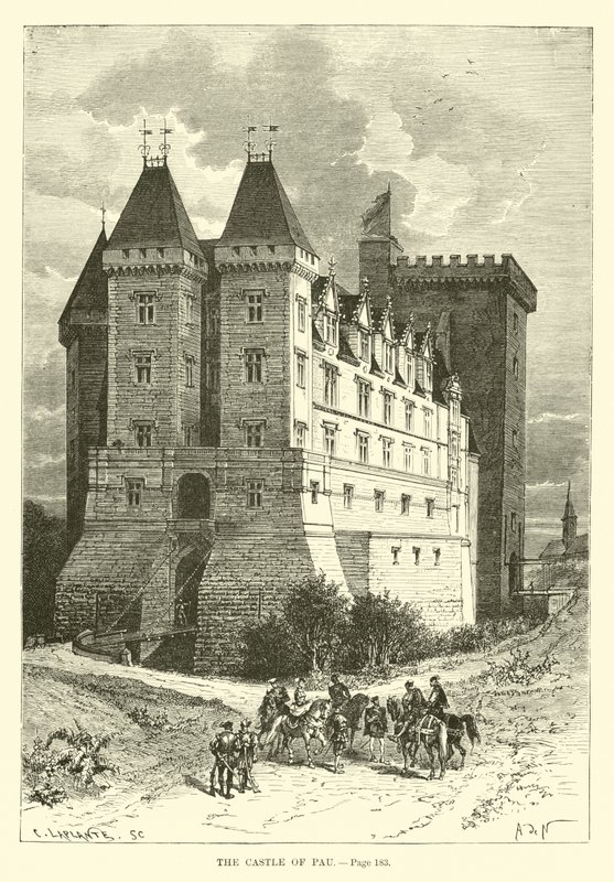 Pau Kalesi by French School