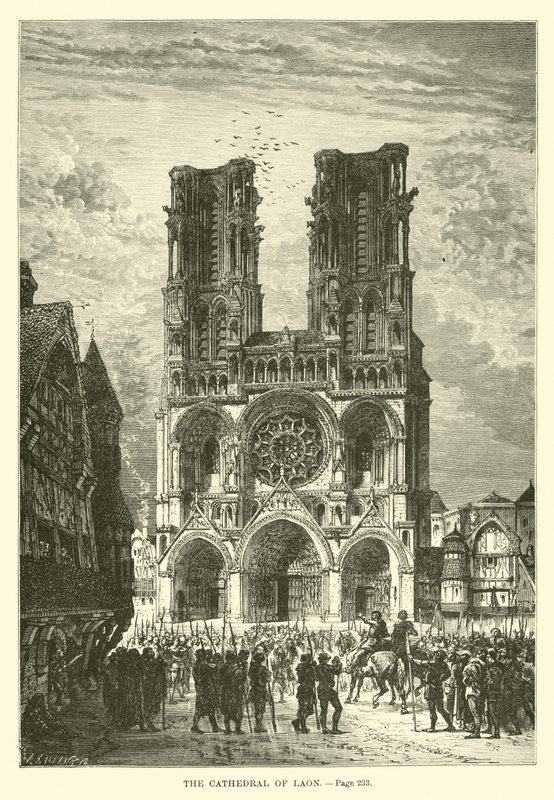 Laon Katedrali by French School