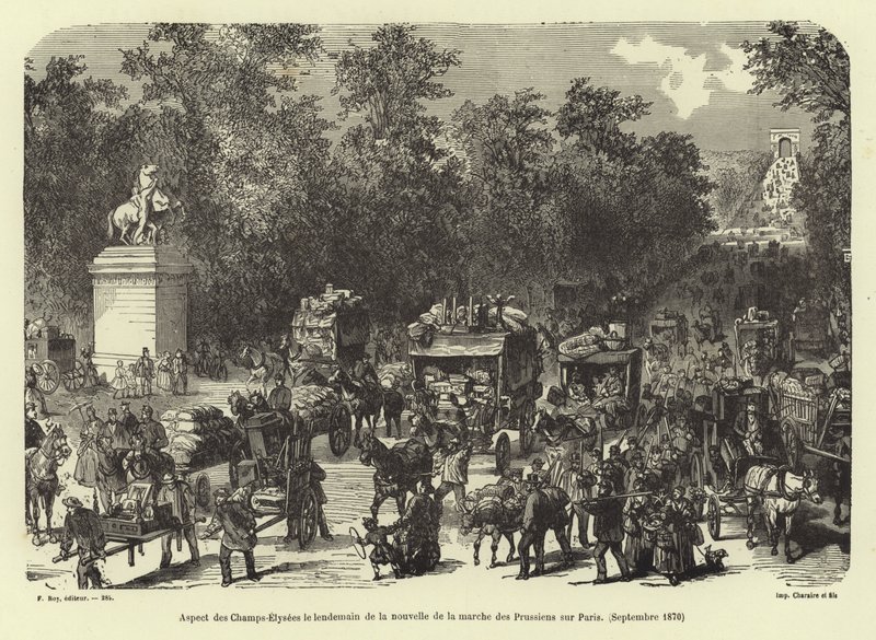 Champs Elysees, Prusya