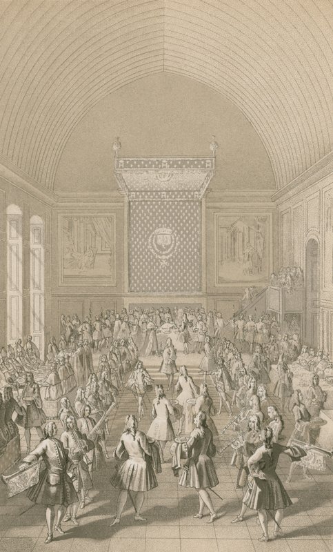 taç giyme töreni by French School