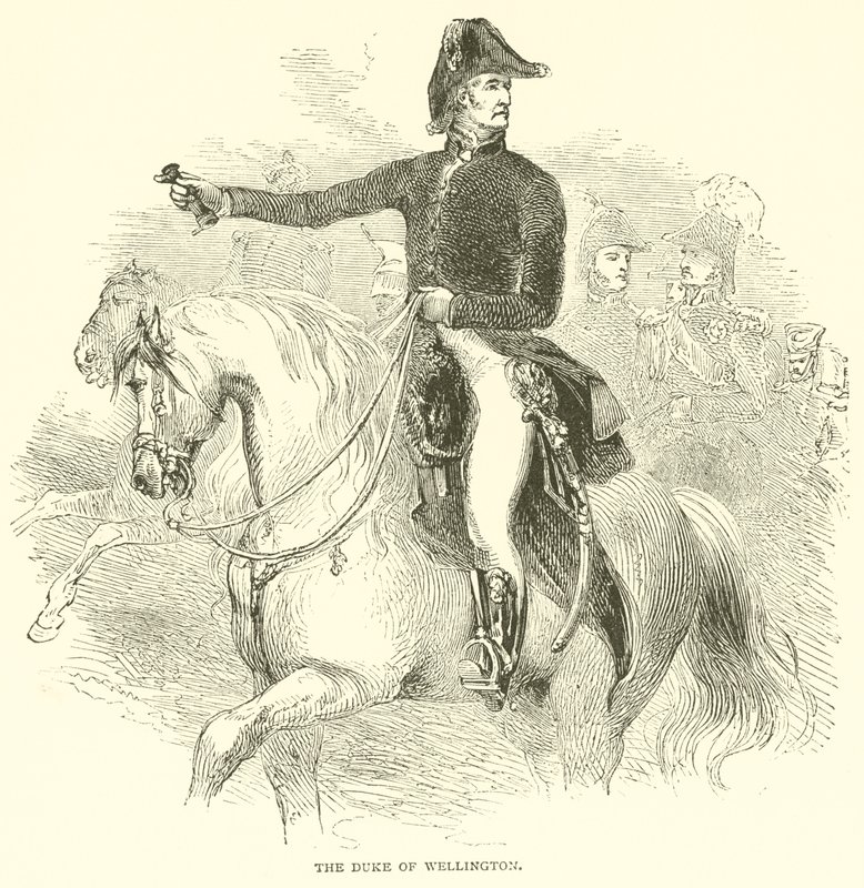 Wellington Dükü (gravür) by French School