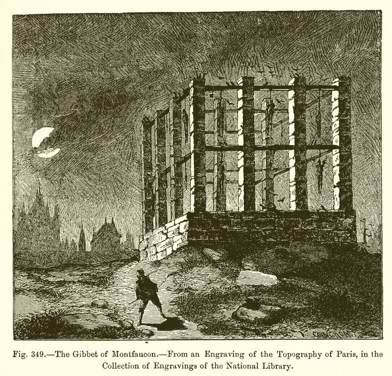Montfaucon Gibbet by French School