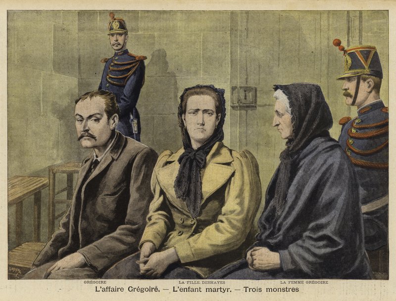 Gregoire çocuk cinayeti, Fransa, 1897 by French School