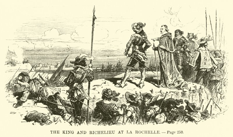 Kral ve Richelieu, La Rochelle
