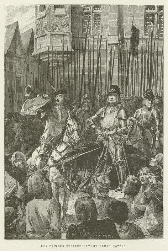 Prensler evlerinin önündeydi. by French School