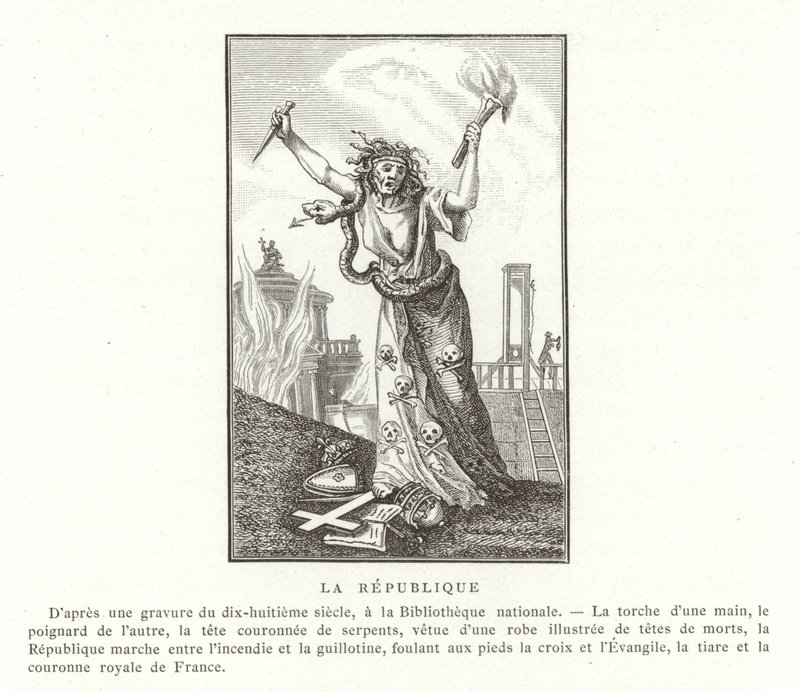Cumhuriyet, Fransız Devrimi by French School