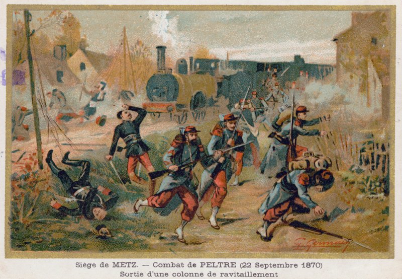 Metz Kuşatması, Peltre by French School