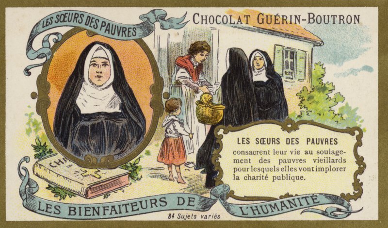 Yoksulların Kızkardeşleri (chromolitho) by French School